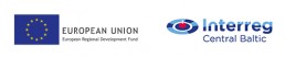 Logot: European union, Interreg Central baltic