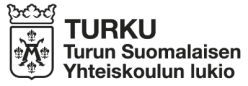 Turun suomalaisen yhteiskoulun lukion logo
