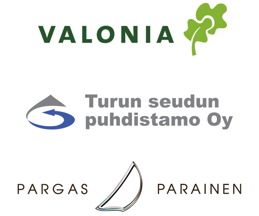 Logot: Valonia, Turun seudun puhdistamo Oy, Pargas Parainen