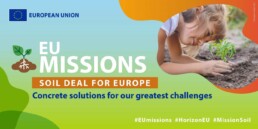 eu soil mission logo soil deal for europe concrete solutions for our greatest challenges