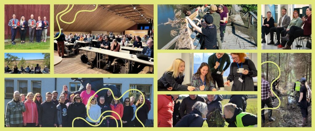 Kuvakollaasi tapahtumista ja tilaisuuksista joissa valonialaisia mukana